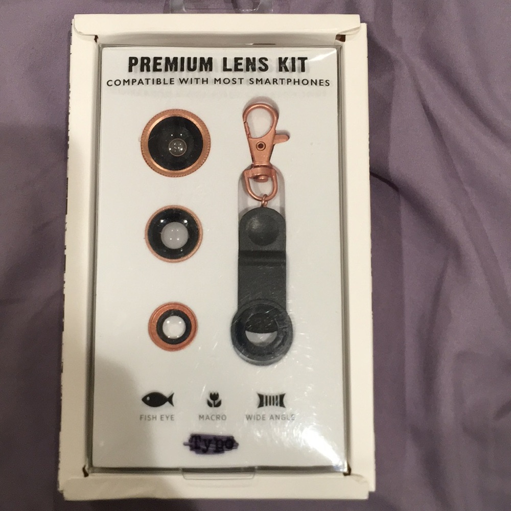 Lens kit for smartphones